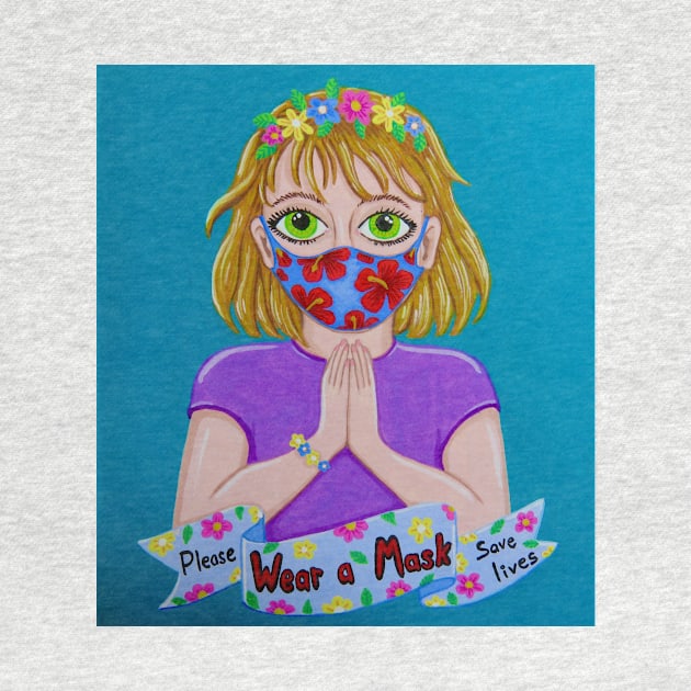 Save lives, wear a mask by SoozieWray